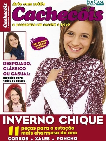 Arte com estilo - Cachecois � acessorios em croche e trico